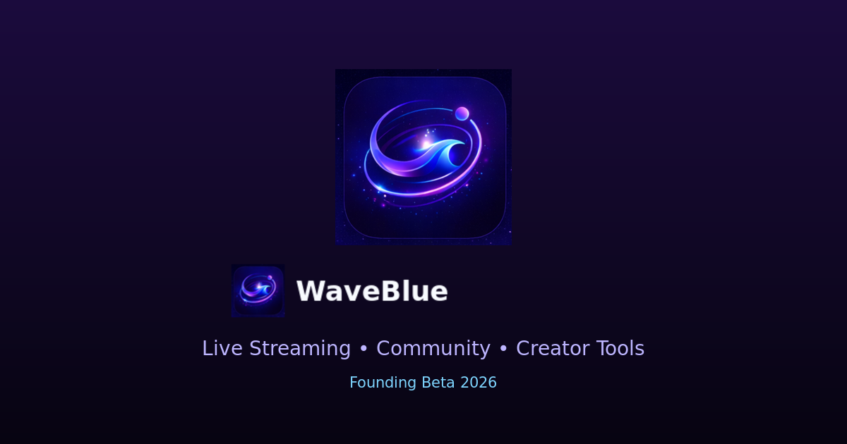 WaveBlue Streaming App Download